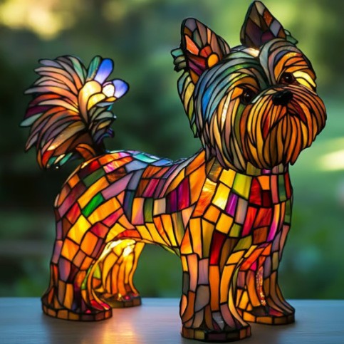 Glowing Dog Lamp