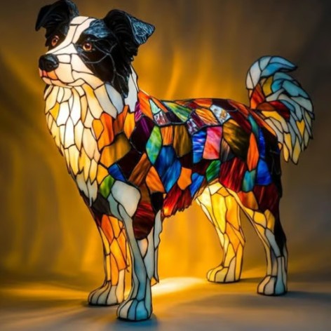 Glowing Dog Lamp