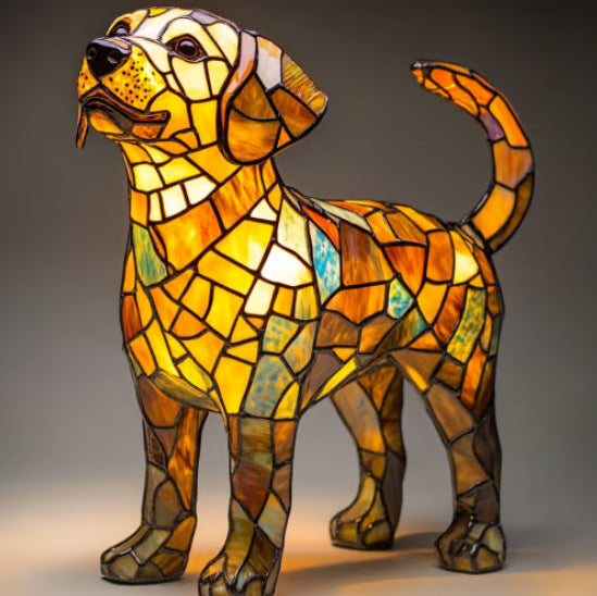 Glowing Dog Lamp