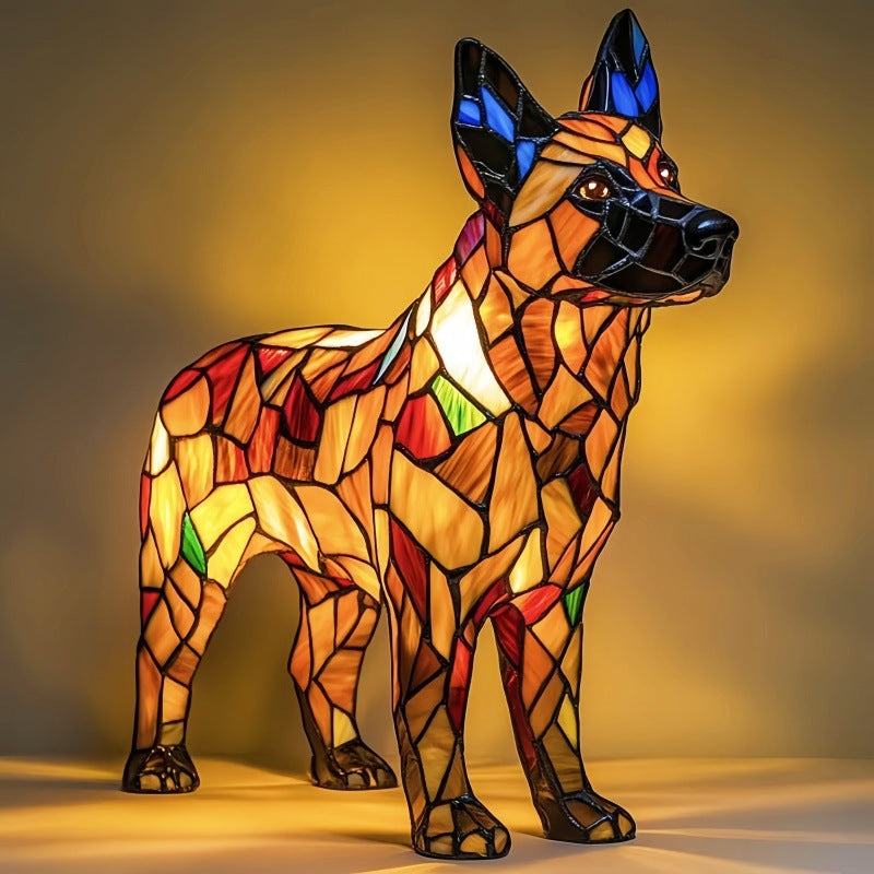 Glowing Dog Lamp