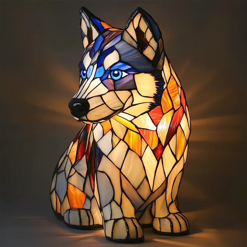 Glowing Dog Lamp