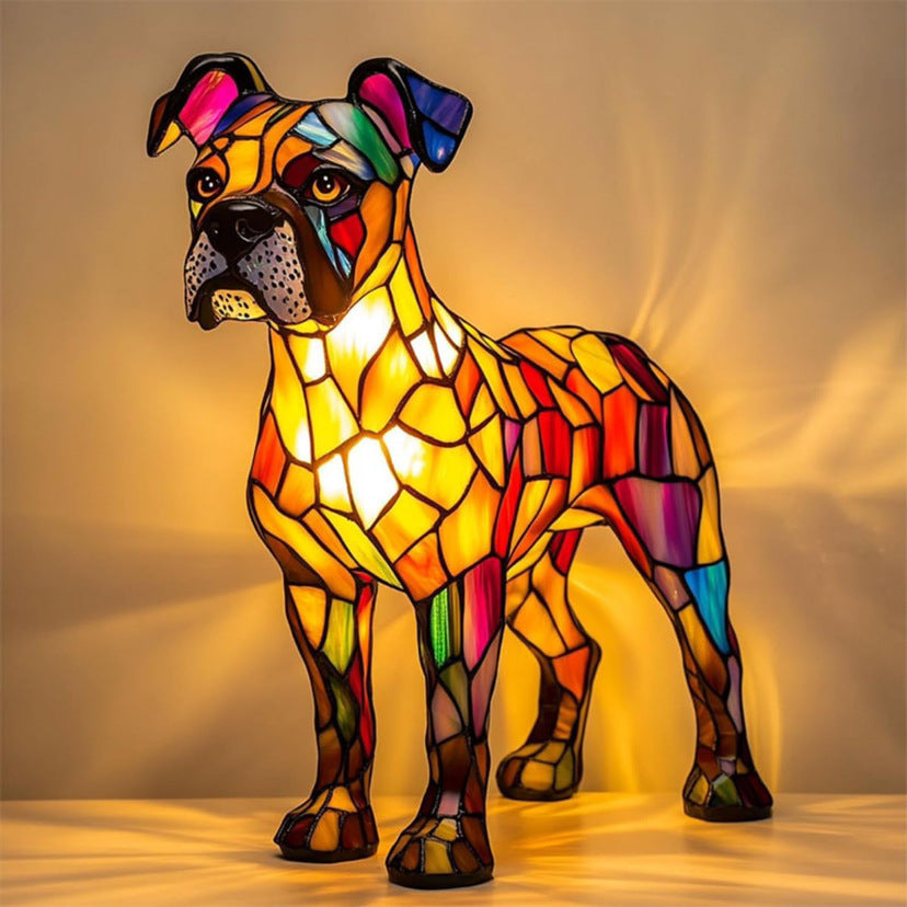 Glowing Dog Lamp