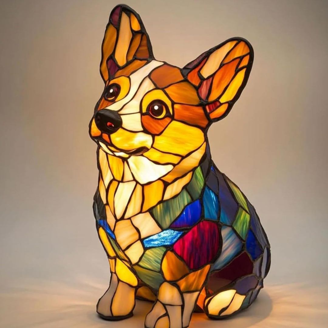 Glowing Dog Lamp