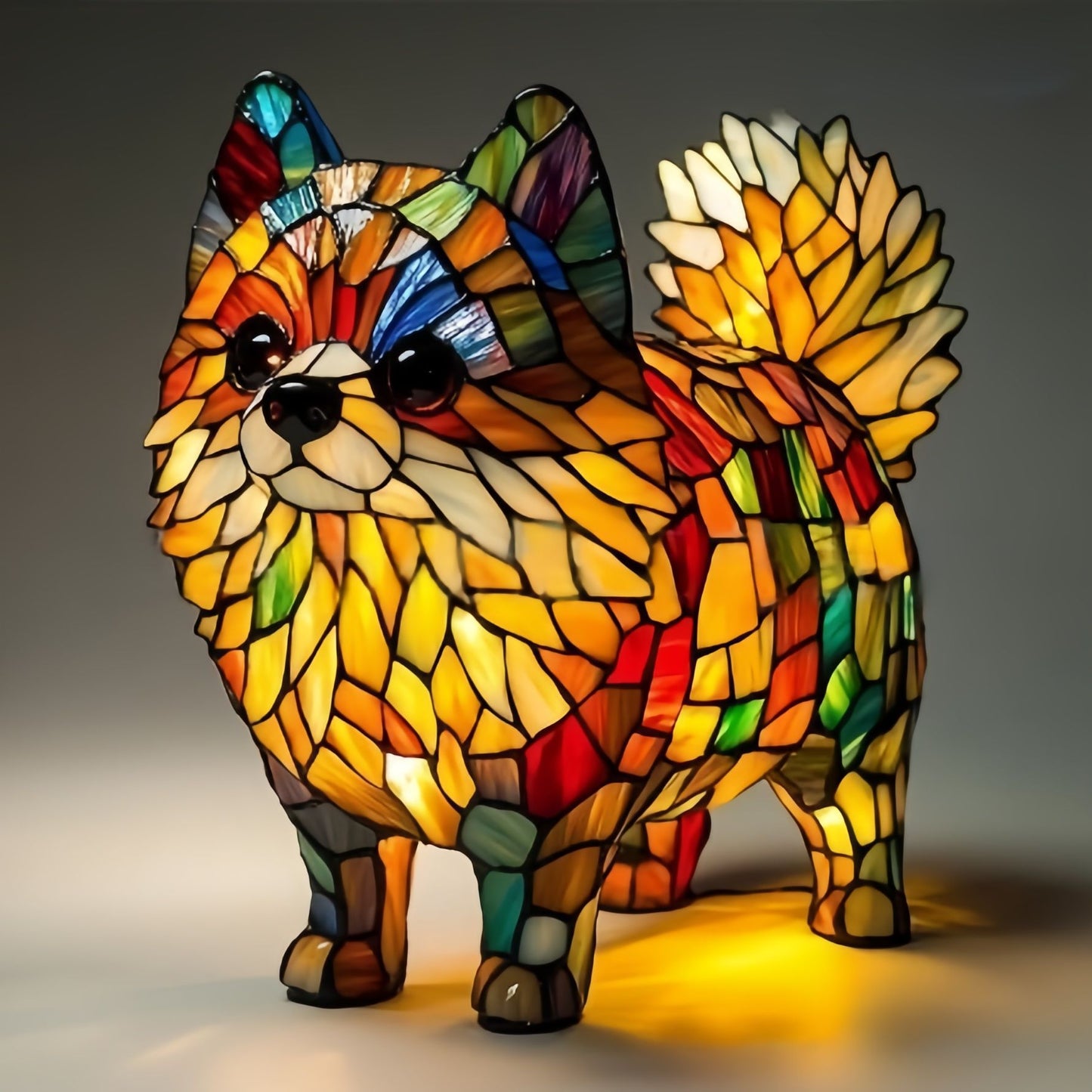 Glowing Dog Lamp